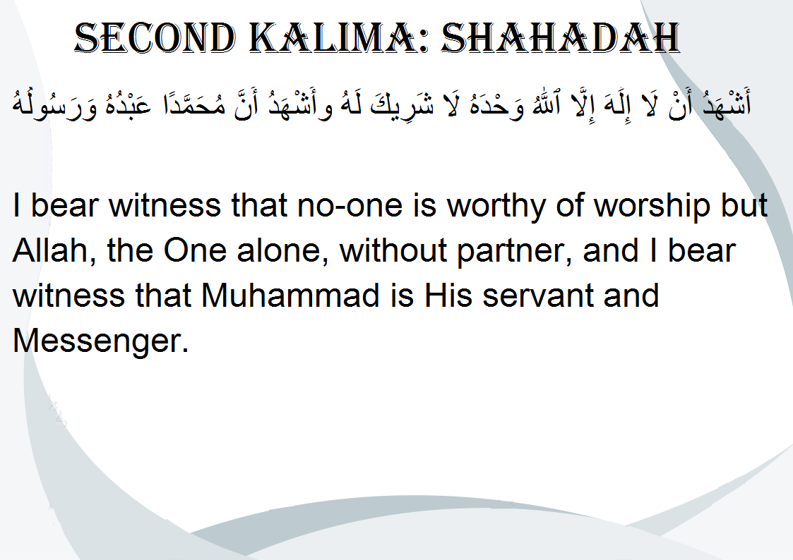 6 Kalmas English Page 1 | Online AlQuran Learning