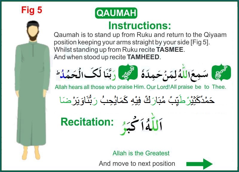 Salat/Prayer (Namaz) in English 8 | Online AlQuran Learning