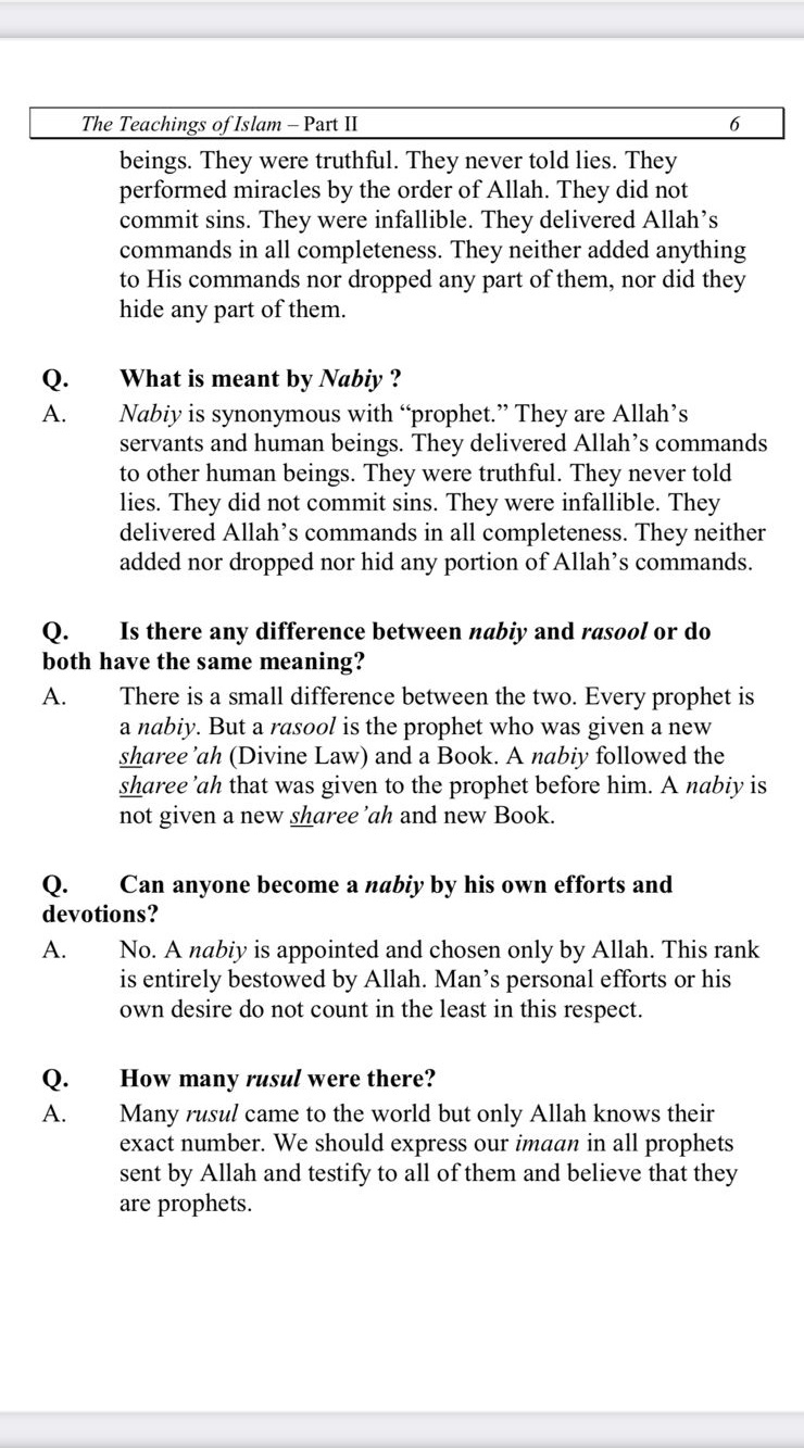 Taleem Ul Islam Part 2 Page 6