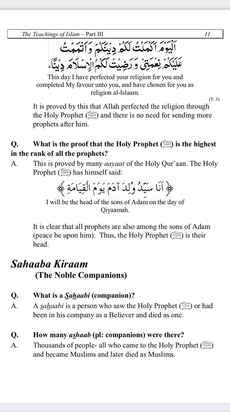 Taleem Ul Islam Part 3 Page 11