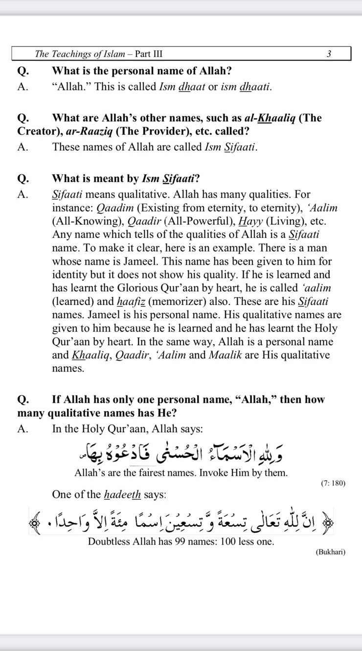 Taleem Ul Islam Part 3 Page 3
