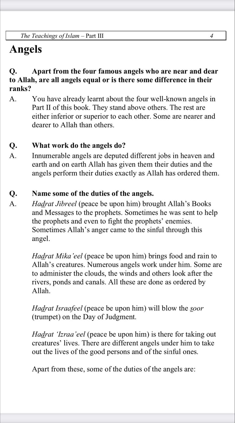 Taleem Ul Islam Part 3 Page 4