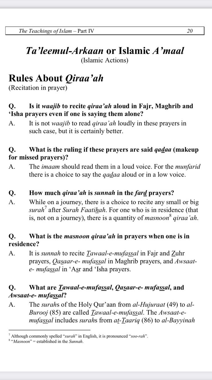 Taleem Ul Islam Part 4 Page 20