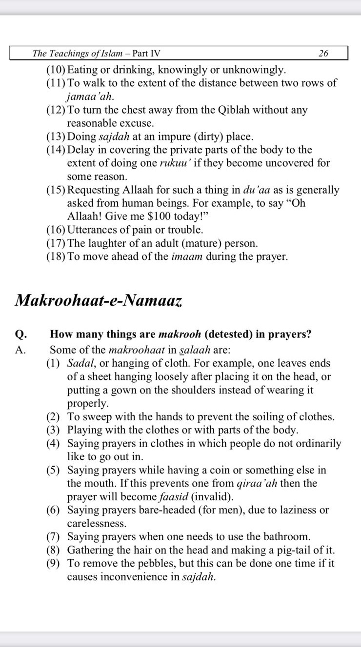 Taleem Ul Islam Part 4 Page 26