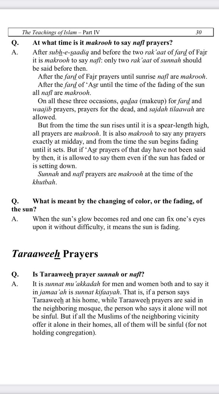 Taleem Ul Islam Part 4 Page 30