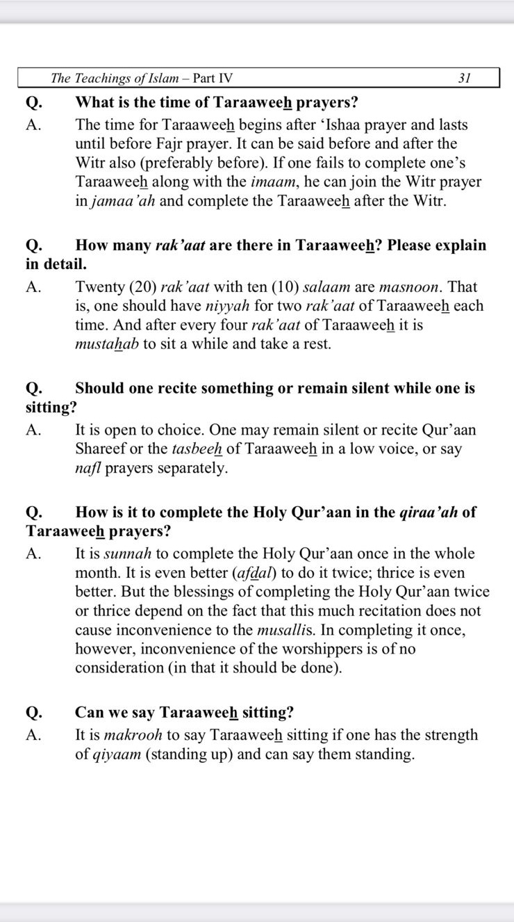 Taleem Ul Islam Part 4 Page 31