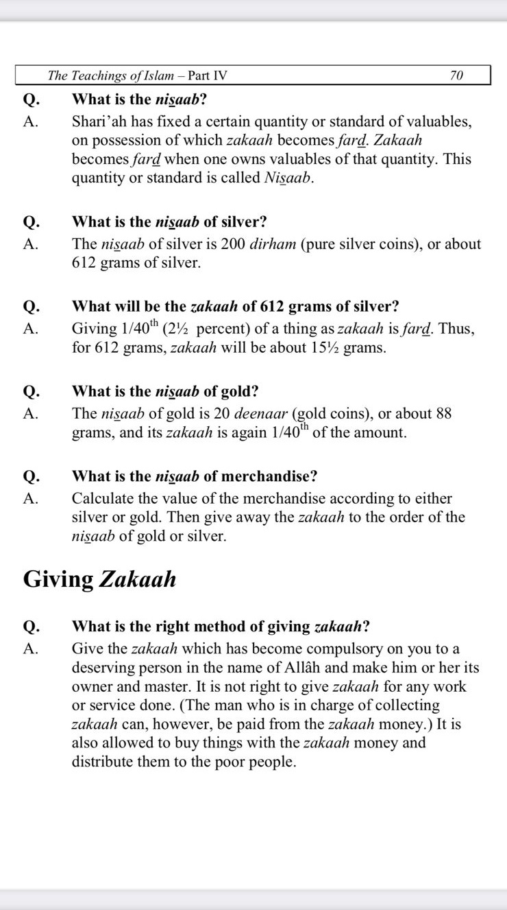Taleem Ul Islam Part 4 Page 70