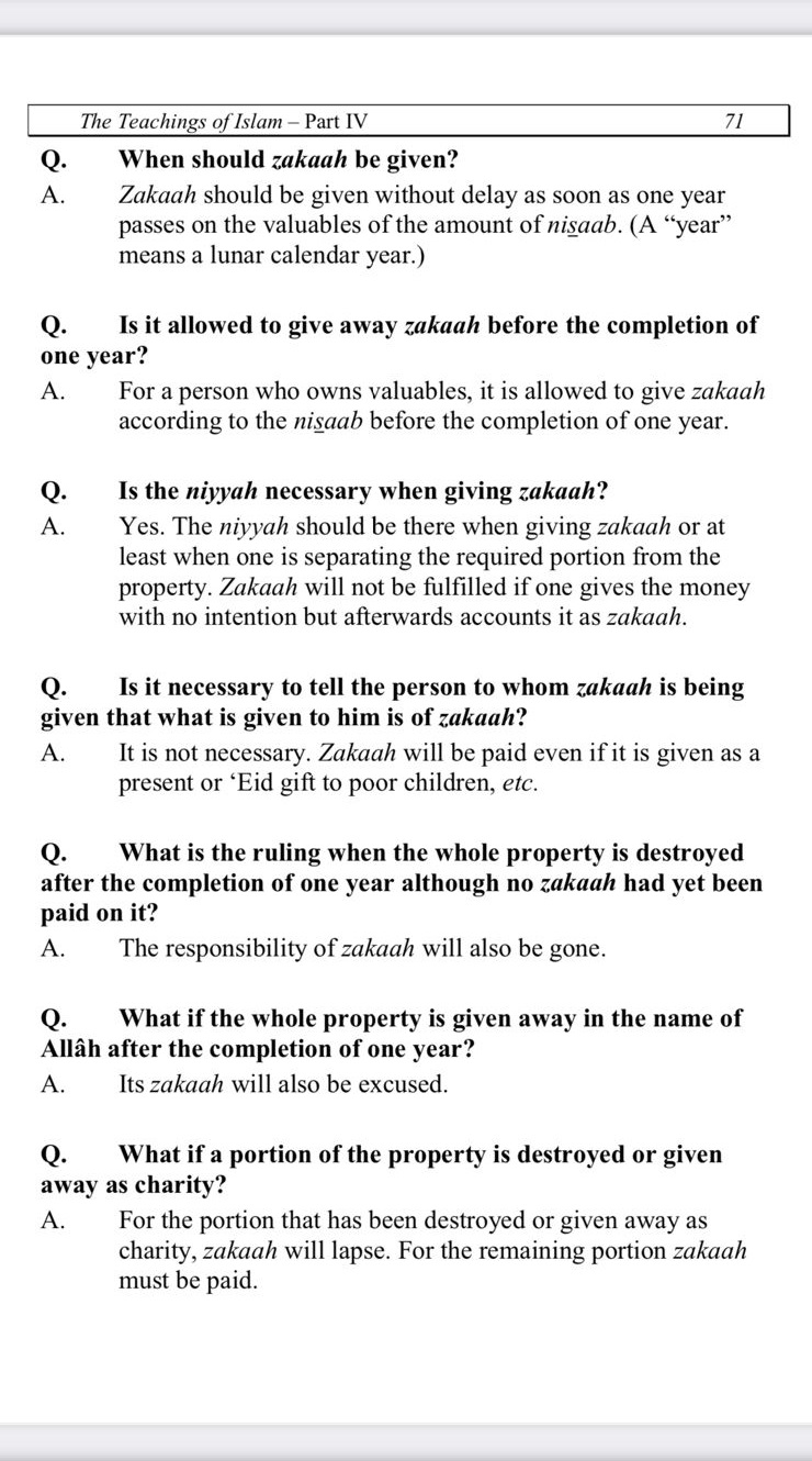 Taleem Ul Islam Part 4 Page 71