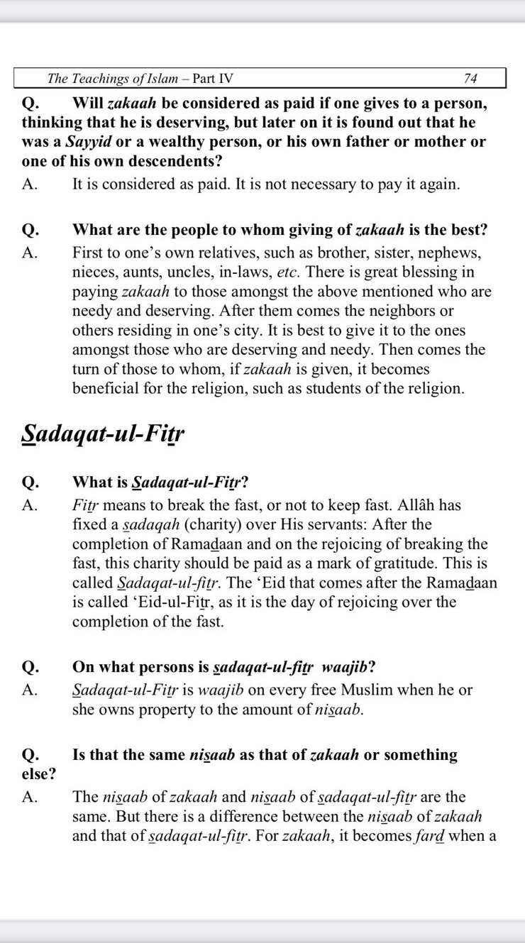 Taleem Ul Islam Part 4 Page 74